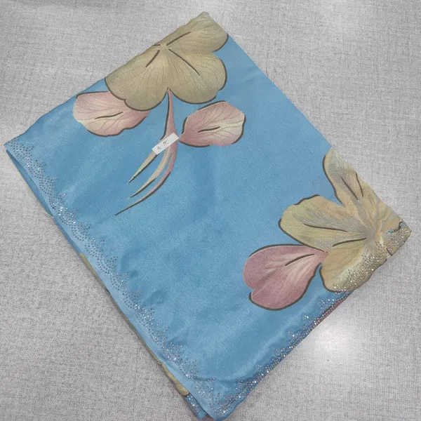 Fancy Crepe Silk Saree with Stone Work | SR270